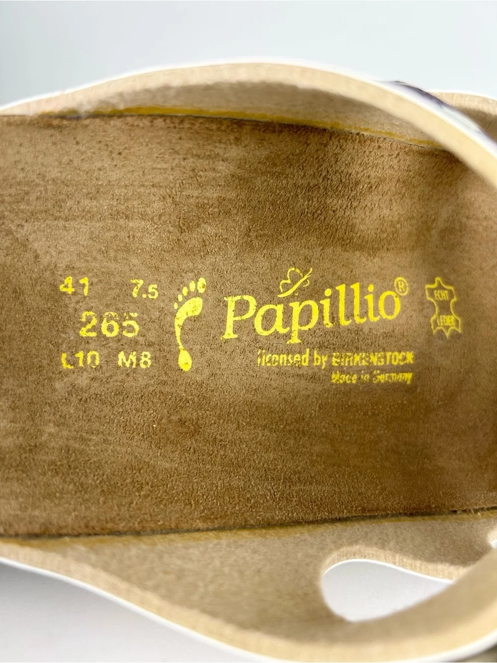 Birkenstock Papillio Florida Purple Rose Birko-Flor Three Strap Sandal EU 41 - Picture 11 of 13